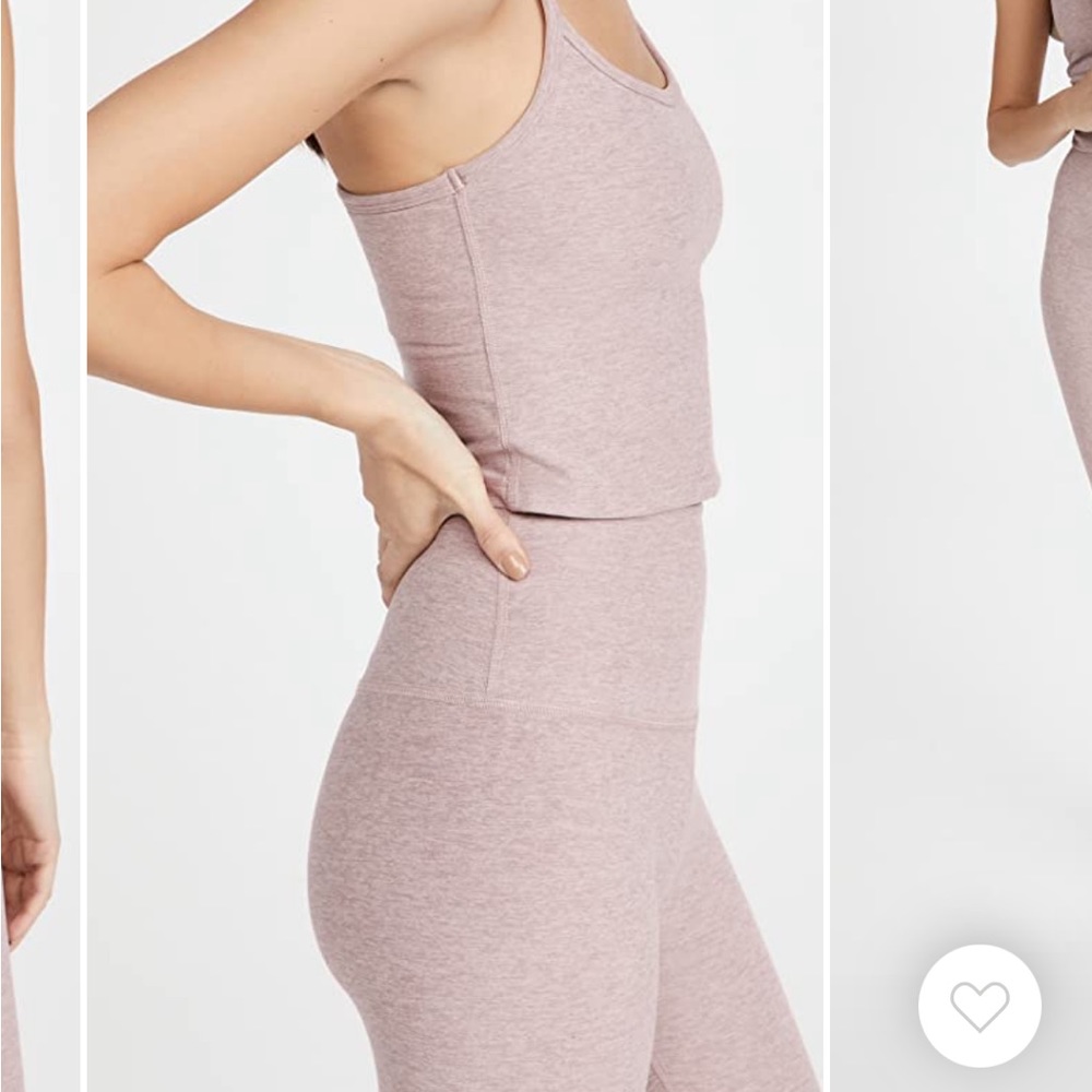 Beyond Yoga Spacedye Slim Set in Chai